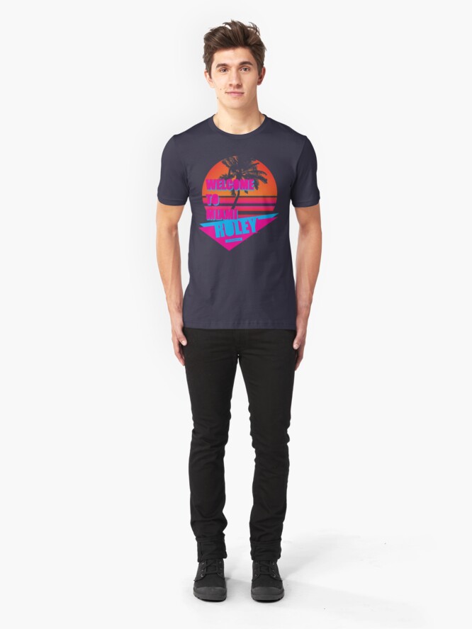 Alternate view of Welcome To Miami - Roley Slim Fit T-Shirt