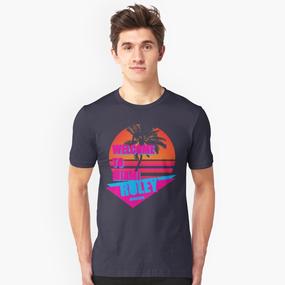 Welcome To Miami - Roley Slim Fit T-Shirt
