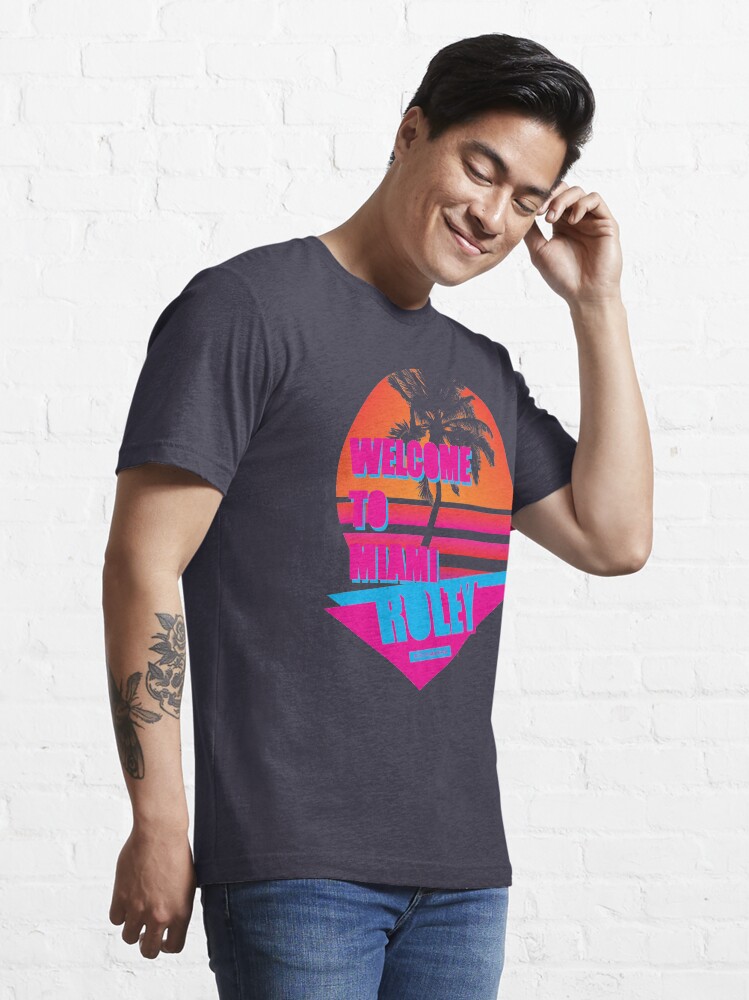 Alternate view of Welcome To Miami - Roley Essential T-Shirt