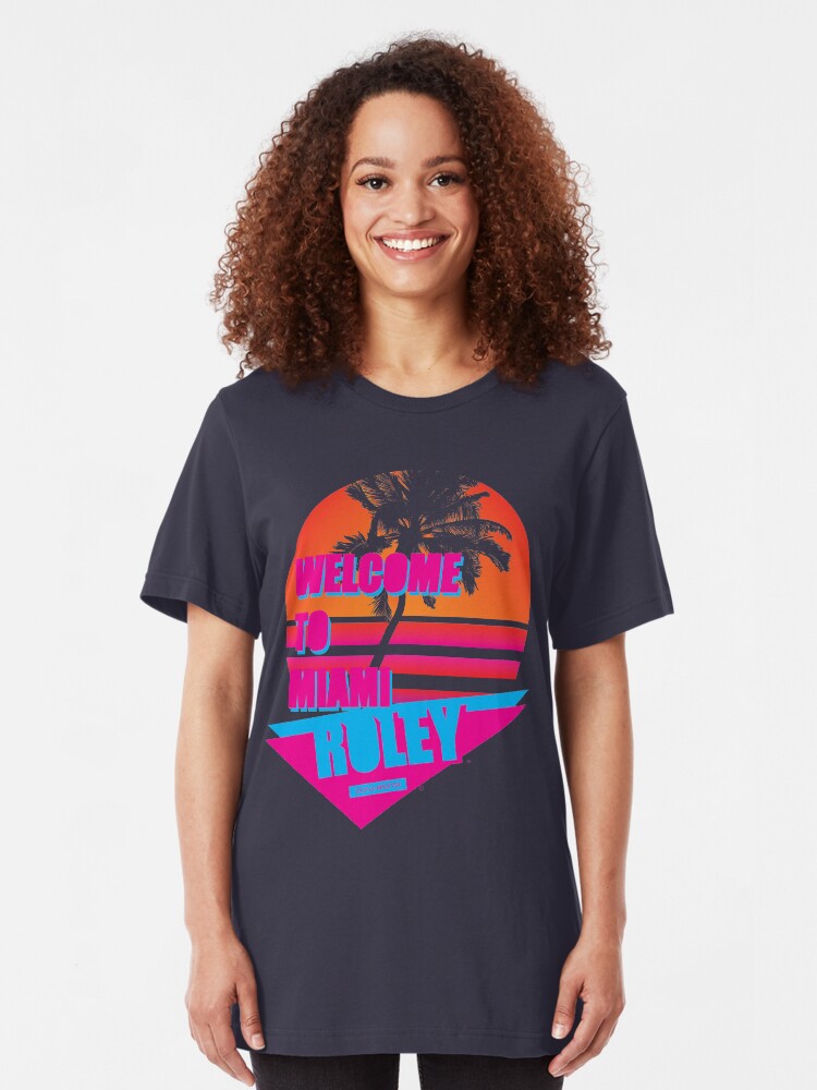 Alternate view of Welcome To Miami - Roley Slim Fit T-Shirt