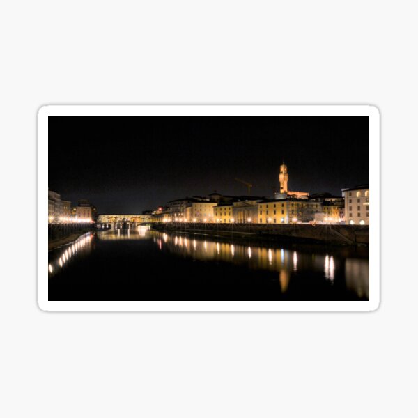 Item preview, Arno river at night designed and sold by WilWil-G.
