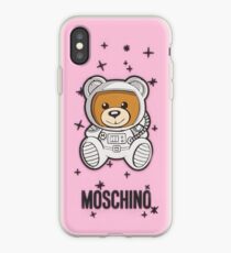 pink moschino iPhone Case
