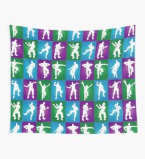 Fortnite Dances - color Wall Tapestry