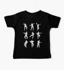 Fortnite Dances - black Baby Tee