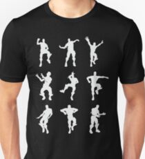 Fortnite Dances - black Unisex T-Shirt