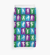 Fortnite Dances - color Duvet Cover