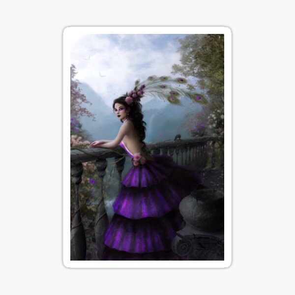 Violet Sticker