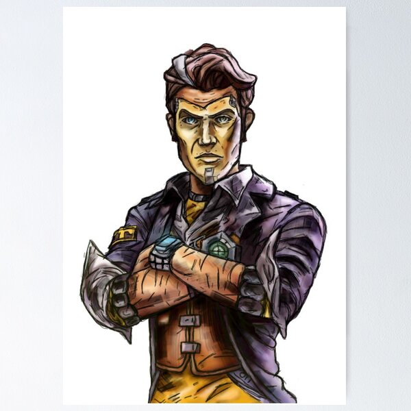 Item preview, Handsome Jack - Borderlands 2 designed and sold by vulture-kitty.