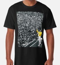 Fredddie Mercury Rock Concert Yellow Jacket Longshirt