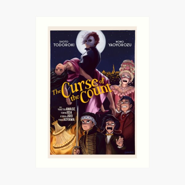 The Curse of the Count Art Print