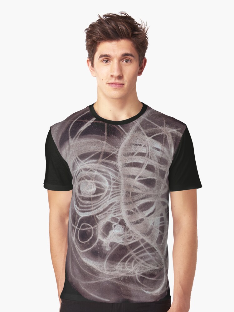 Thumbnail 1 of 5, Graphic T-Shirt, Emergent - Black designed and sold by John Dalton.