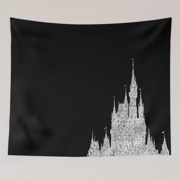 Item preview, Distressed Magic Castle Silhouette designed and sold by FandomTrading.