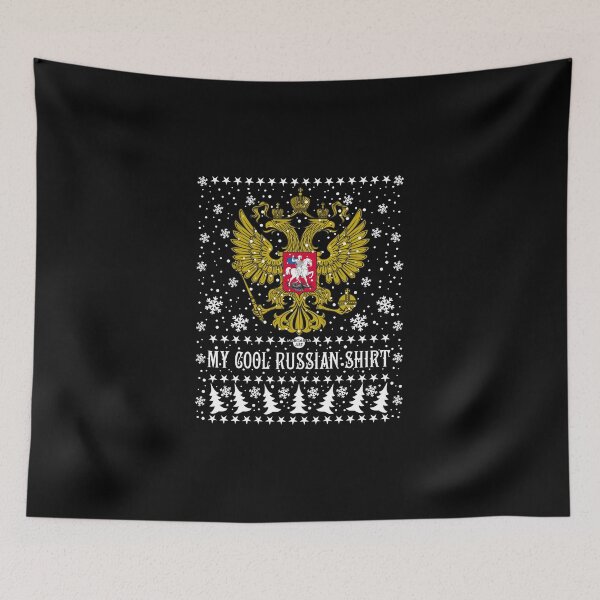Item preview, 116 My cool Russian shirt Russia Russia Rossia Christmas designed and sold by Margarita-Art.