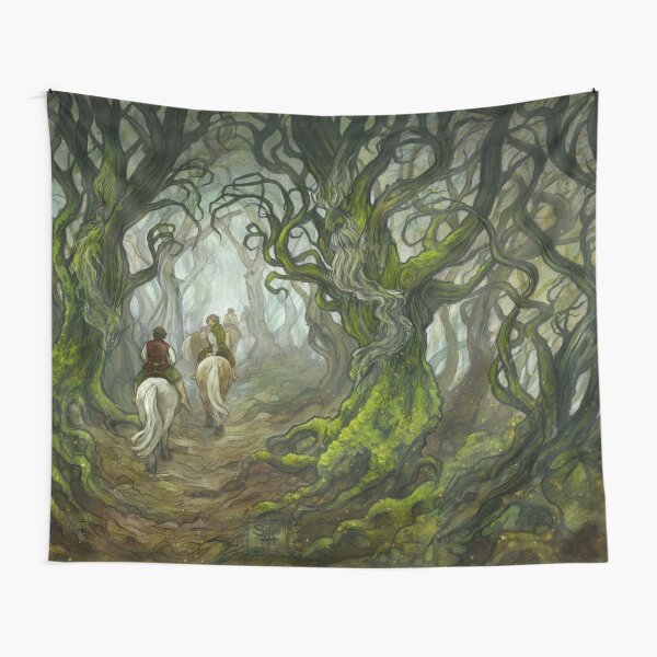 The Old Forest (borderless) Tapestry