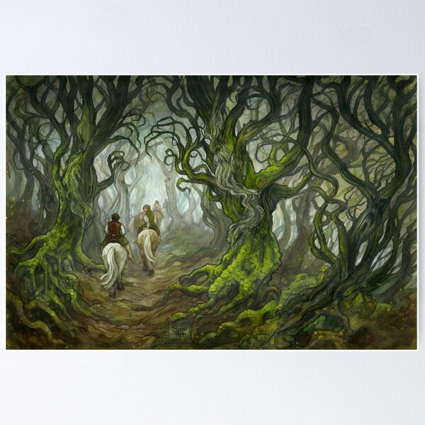 Item preview, The Old Forest (borderless) designed and sold by BohemianWeasel.