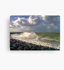 Water, Wind & Clouds Canvas Print