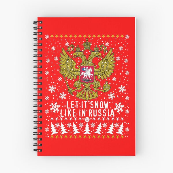 Item preview, Let it snow like in Russia Russia Rossia Christmas designed and sold by Margarita-Art.