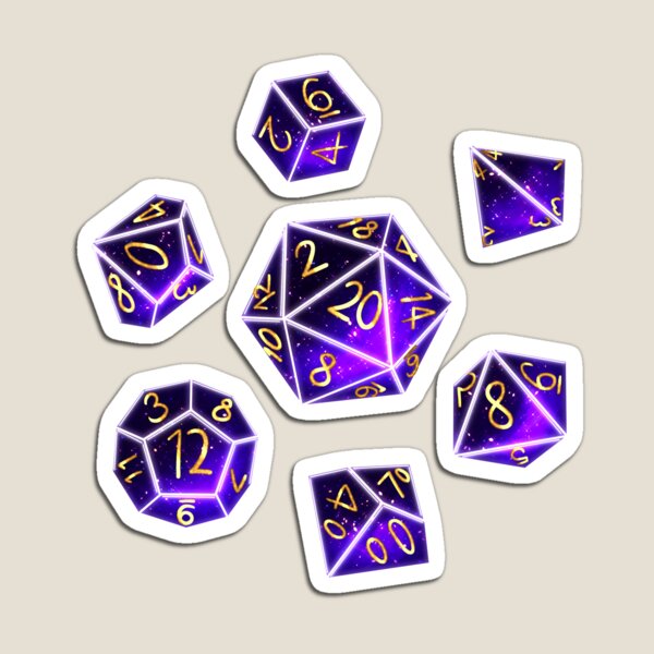 Purple Polyset Magnet