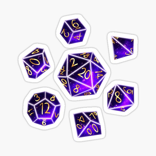 Purple Polyset Sticker