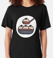 Cute Xiaolongbao Chinese Soup Dumpling Gift Slim Fit T-Shirt