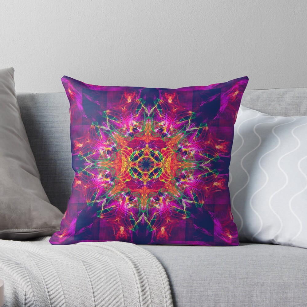Dragonheart - Psycho Throw Pillow