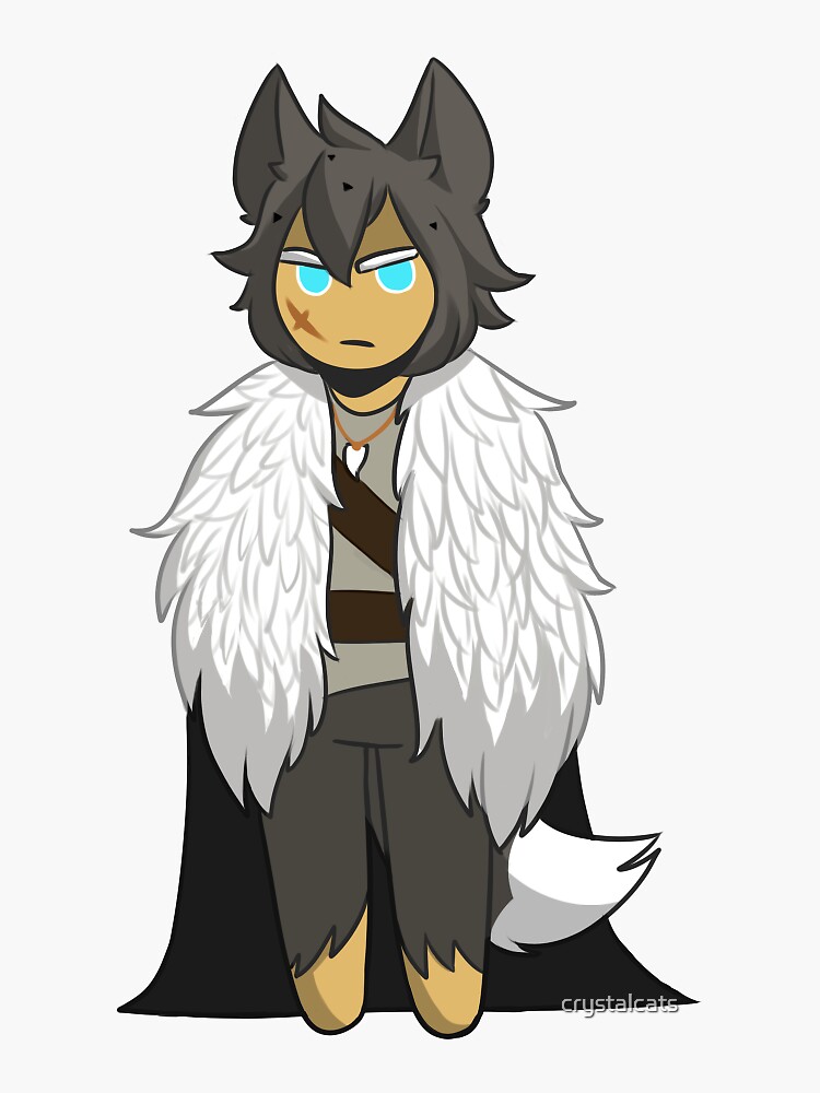 "Werewolf Cookie Sticker" Sticker by crystalcats Redbubble