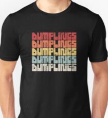 Vintage Chinese Soup Dumplings Gift Slim Fit T-Shirt