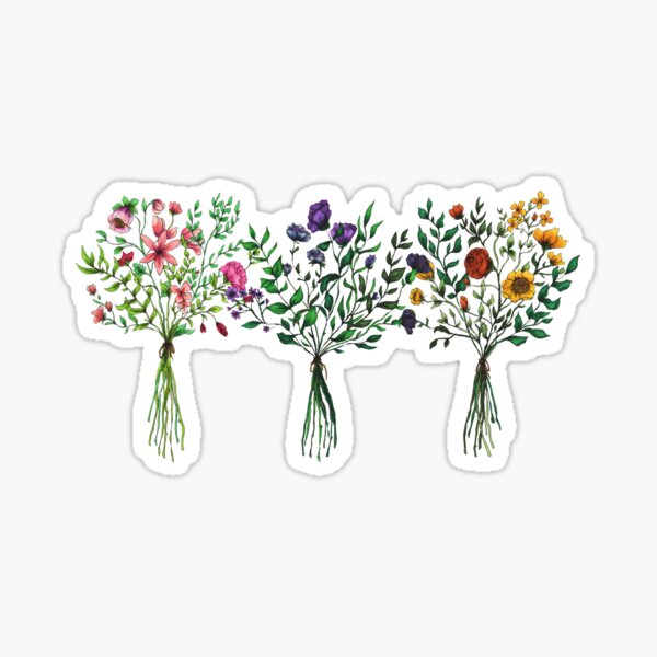 Artikel-Vorschau von Wildblumen Trio, designt und verkauft von Cass V.