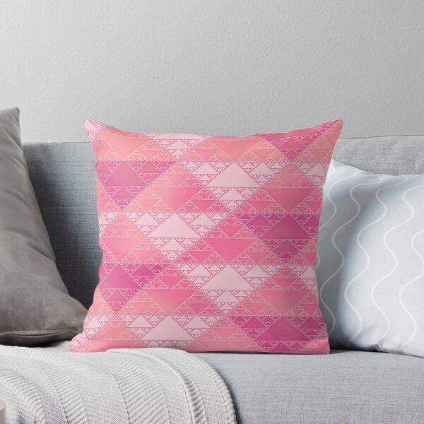 Item preview, sierpinski triangles - rose designed and sold by BrownWoodRobot.