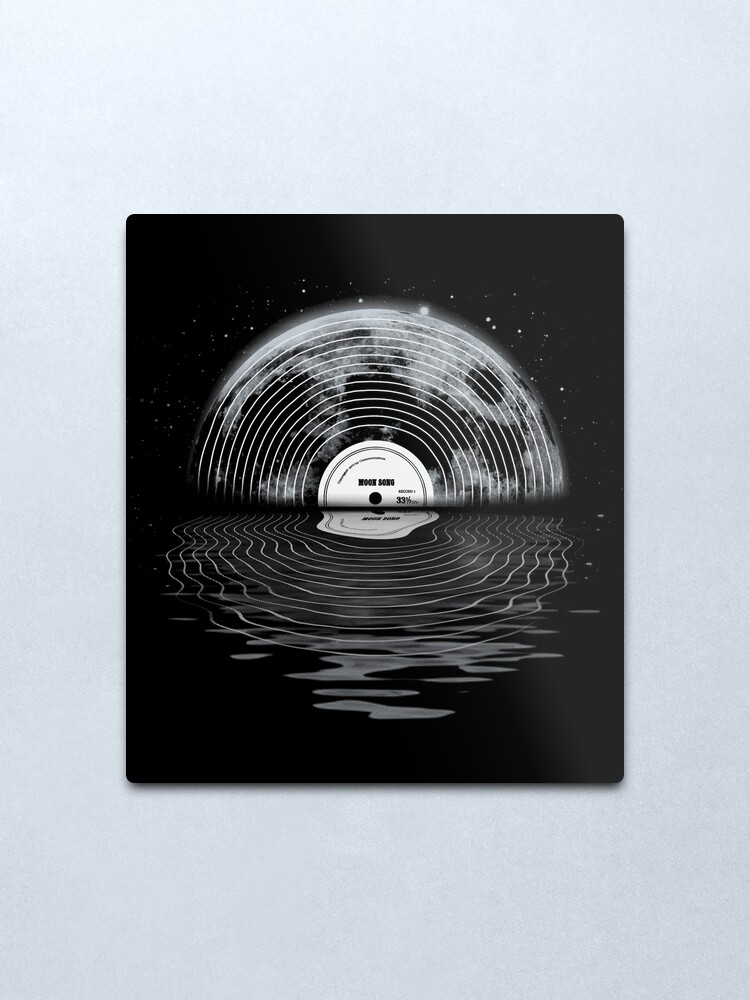 Alternate view of Moon Song Metal Print
