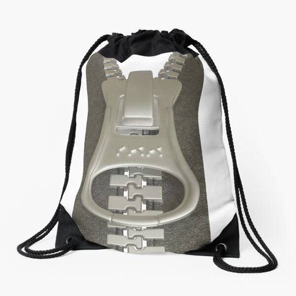 3D Clothing Zipper Drawstring Bag