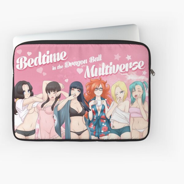 Sleepy Dragon Ball Girls Laptop Sleeve