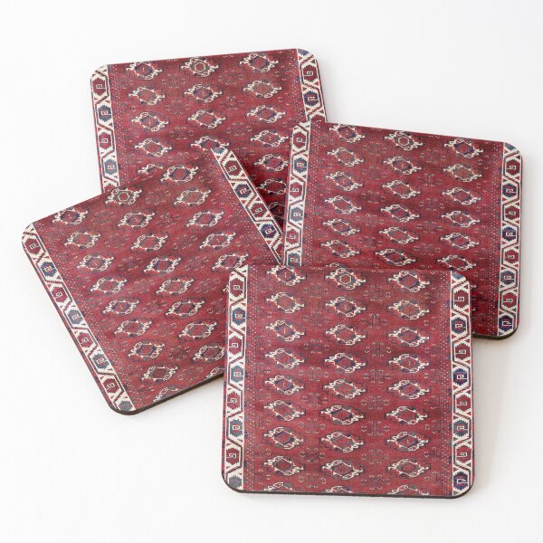 Item preview, Karadashli Main Carpet West Turkestan Print designed and sold by Vicky Brago-Mitchell®.