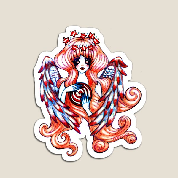 Angel Of The Stars 1 image by Stephanie Ann Garcia Magnet