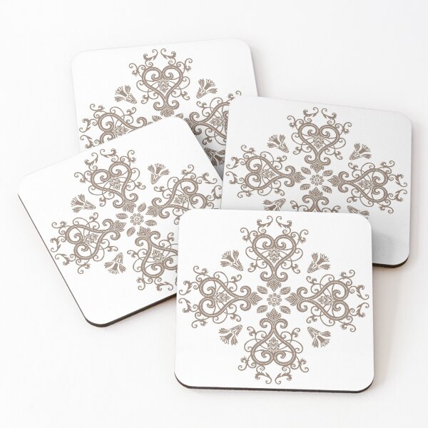 Artikelvorschau, Vintage Damask pattern entworfen und verkauft von jnpdesign999.
