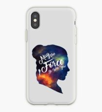 May the Force be With You - Carrie Fisher -Princess Leia Tribute Shirt iPhone Case