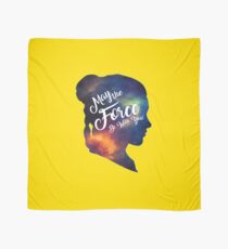 May the Force be With You - Carrie Fisher -Princess Leia Tribute Shirt Scarf