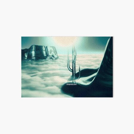 "Human's Project" (Cold Light) Art Board Print