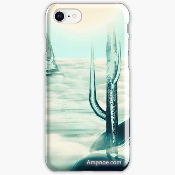 "Human's Project" (Cold Light) iPhone Snap Case
