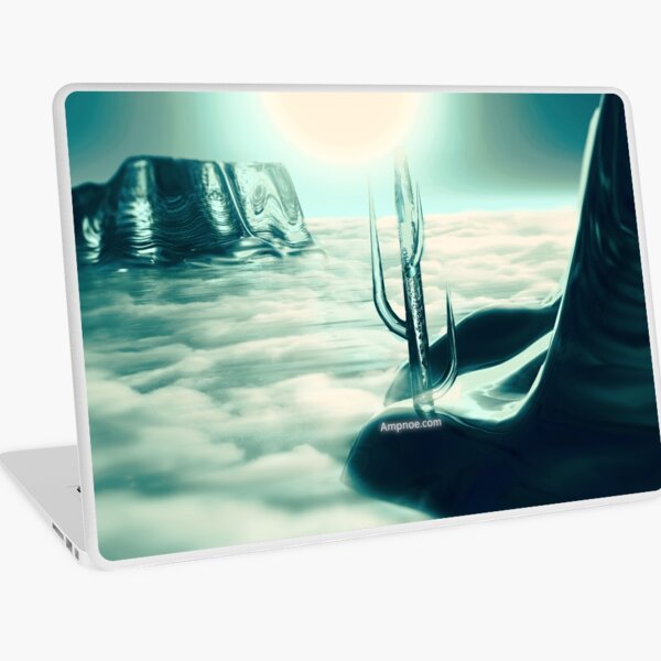 "Human's Project" (Cold Light) Laptop Skin