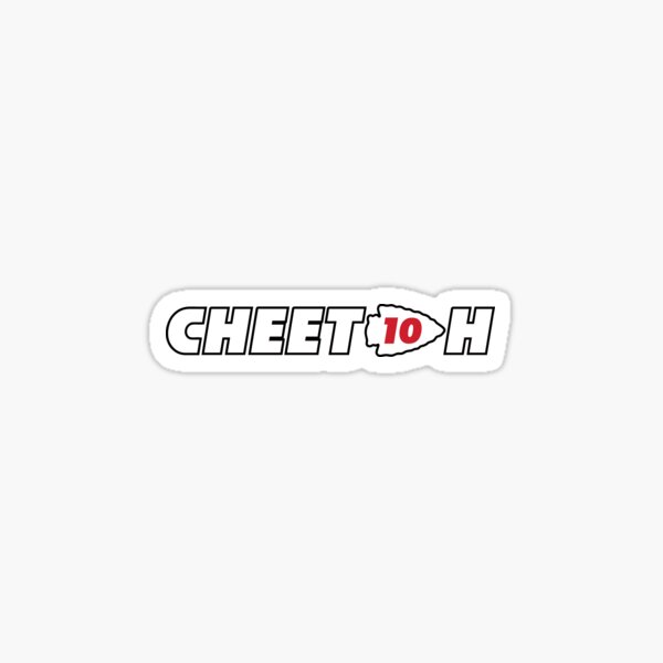 Cheetah 10 - 1 Sticker