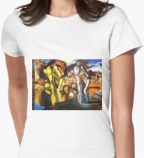 Salvador Dali Wall Art, Cards, Stickers, Many Items Women's Fitted T-Shirt