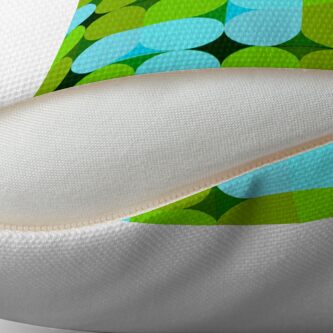 Alternate view of Color Color _01 Floor Pillow