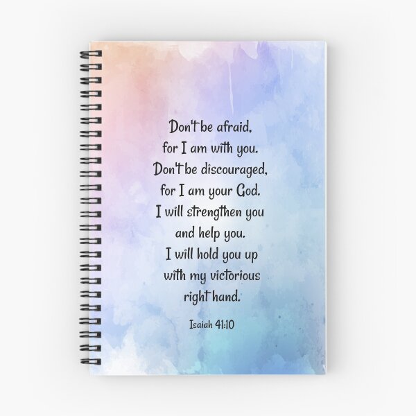 Item preview, Don't be afraid, for I am with you. Christian, Bible Verse designed and sold by Logic72.