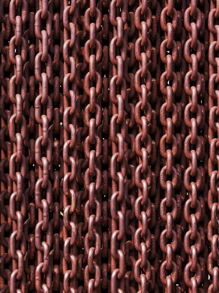 Thumbnail 4 of 4, iPhone Case, Rusty chains designed and sold by Dator.