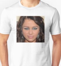 Miley Cyrus Stare Meme Unisex T-Shirt