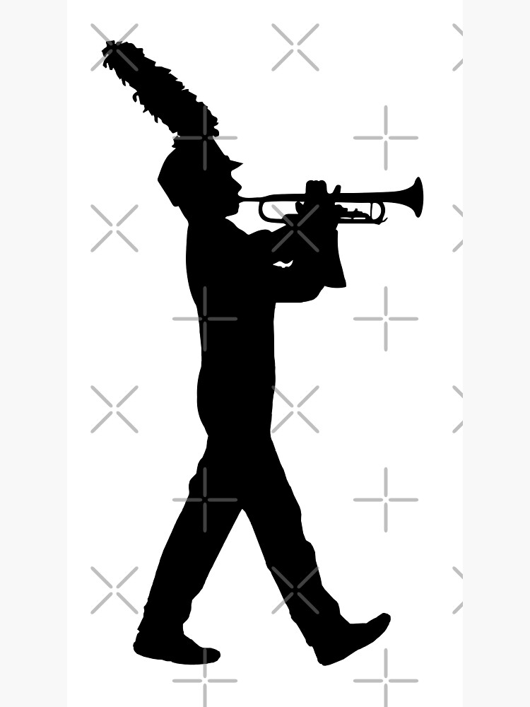 "Marching Trumpet " Poster by Vistascribe Redbubble