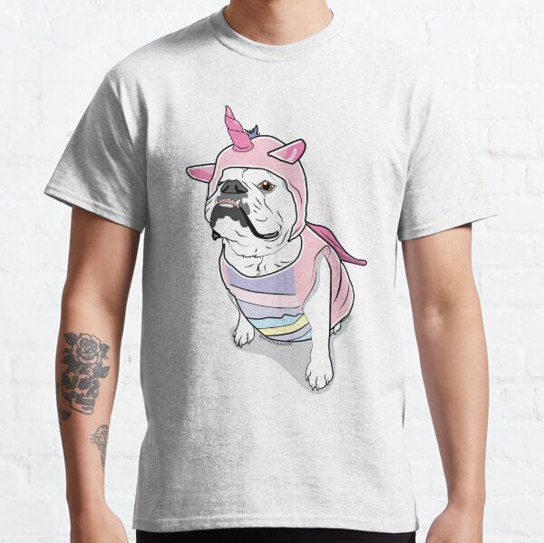 unicorn dog shirt