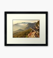 Boroka Lookout Dawn, Grampians, Australia Framed Print