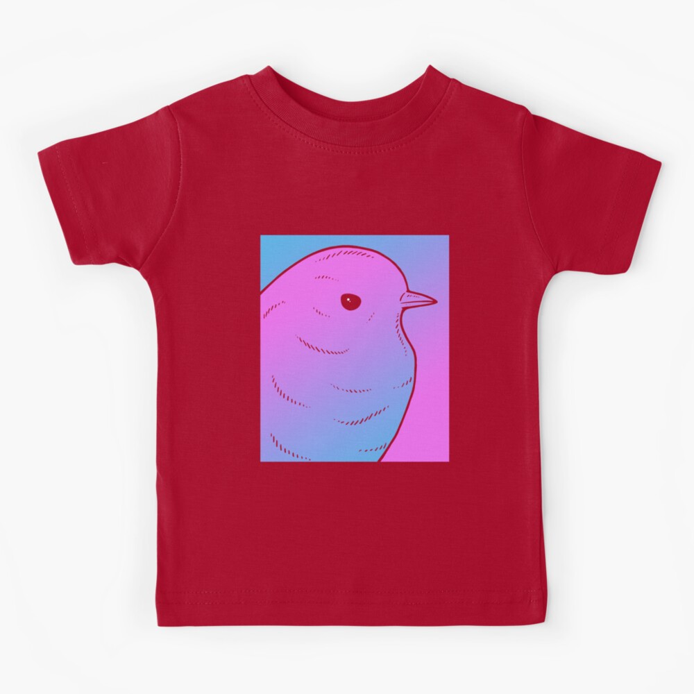 Vaporwave Hummingbird Aesthetic Pastel Goth Bird Kids T-Shirt for Sale by  dinosareforever